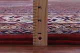 Red Persian Bijar Hand Knotted Wool Rug - 9' 9" X 14' 0" - Golden Nile