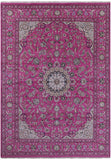 Pink Persian Nain Hand Knotted Wool Rug - 8' 11" X 12' 3" - Golden Nile