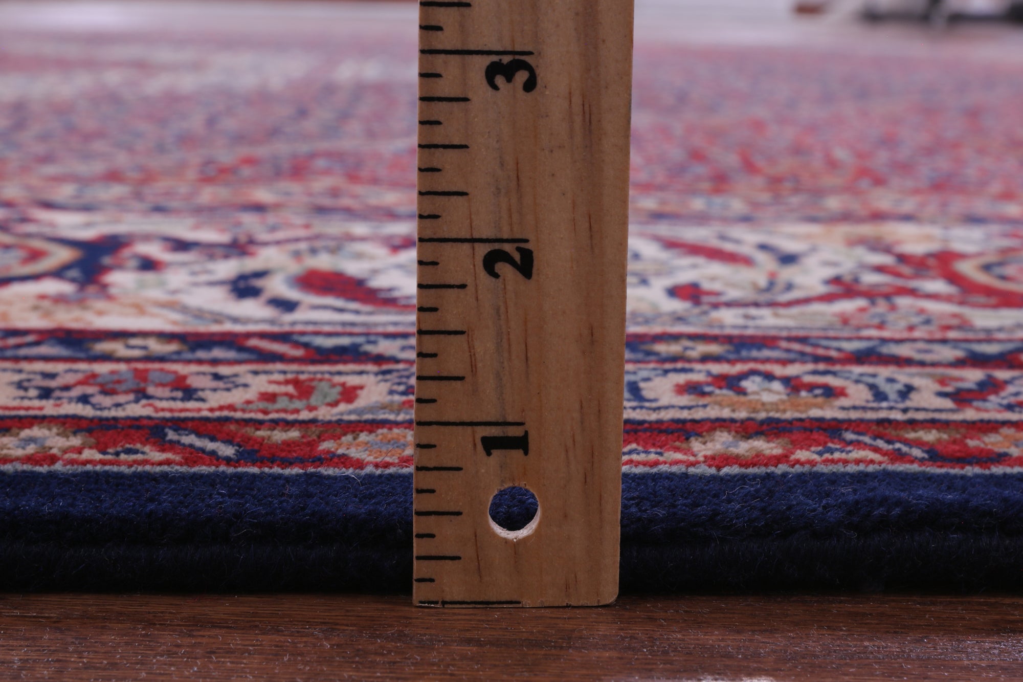Blue Persian Bijar Hand Knotted Wool Rug - 8' 3" X 10' 0" - Golden Nile