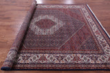 Blue Persian Bijar Hand Knotted Wool Rug - 8' 3" X 10' 0" - Golden Nile