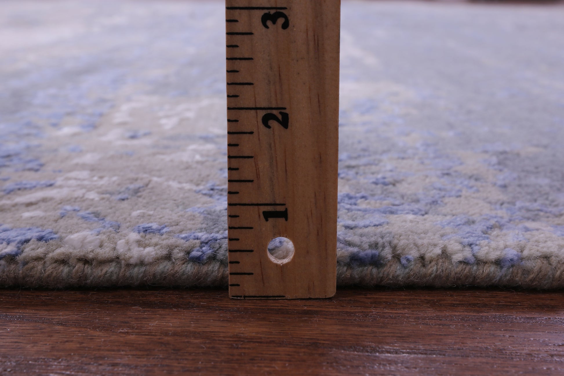 Abstract Contemporary Hand Knotted Wool & Silk Rug - 7' 11" X 10' 0" - Golden Nile