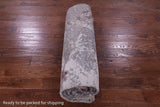 Abstract Contemporary Hand Knotted Wool Rug - 7' 10" X 10' 1" - Golden Nile
