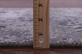 Abstract Contemporary Handmade Wool & Silk Runner Rug - 2' 6" X 9' 10" - Golden Nile