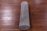 Abstract Contemporary Hand Knotted Wool & Silk Runner Rug - 2' 6" X 10' 0" - Golden Nile