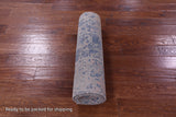 Abstract Contemporary Hand Knotted Wool & Silk Runner Rug - 2' 6" X 9' 11" - Golden Nile