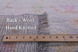 Grey Turkish Oushak Hand Knotted Wool Rug - 12' 2" X 15' 5" - Golden Nile