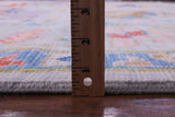 Grey Turkish Oushak Hand Knotted Wool Rug - 12' 3" X 14' 10" - Golden Nile