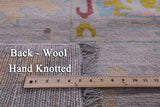 Grey Turkish Oushak Hand Knotted Wool Rug - 11' 11" X 14' 8" - Golden Nile