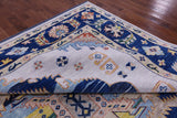 Square Persian Fine Serapi Hand Knotted Wool Rug - 11' 10" X 12' 3" - Golden Nile