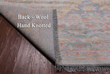 Ivory Persian Tabriz Hand Knotted Wool Rug - 10' 2" X 13' 11"
