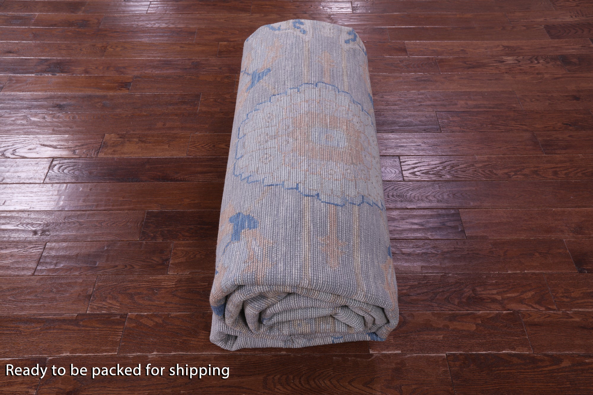 Silver Persian Fine Serapi Hand Knotted Wool Rug - 10' 4" X 14' 0" - Golden Nile