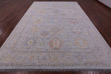 Silver Persian Fine Serapi Hand Knotted Wool Rug - 10' 4" X 13' 11" - Golden Nile