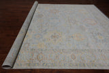Silver Persian Fine Serapi Hand Knotted Wool Rug - 10' 4" X 13' 11"