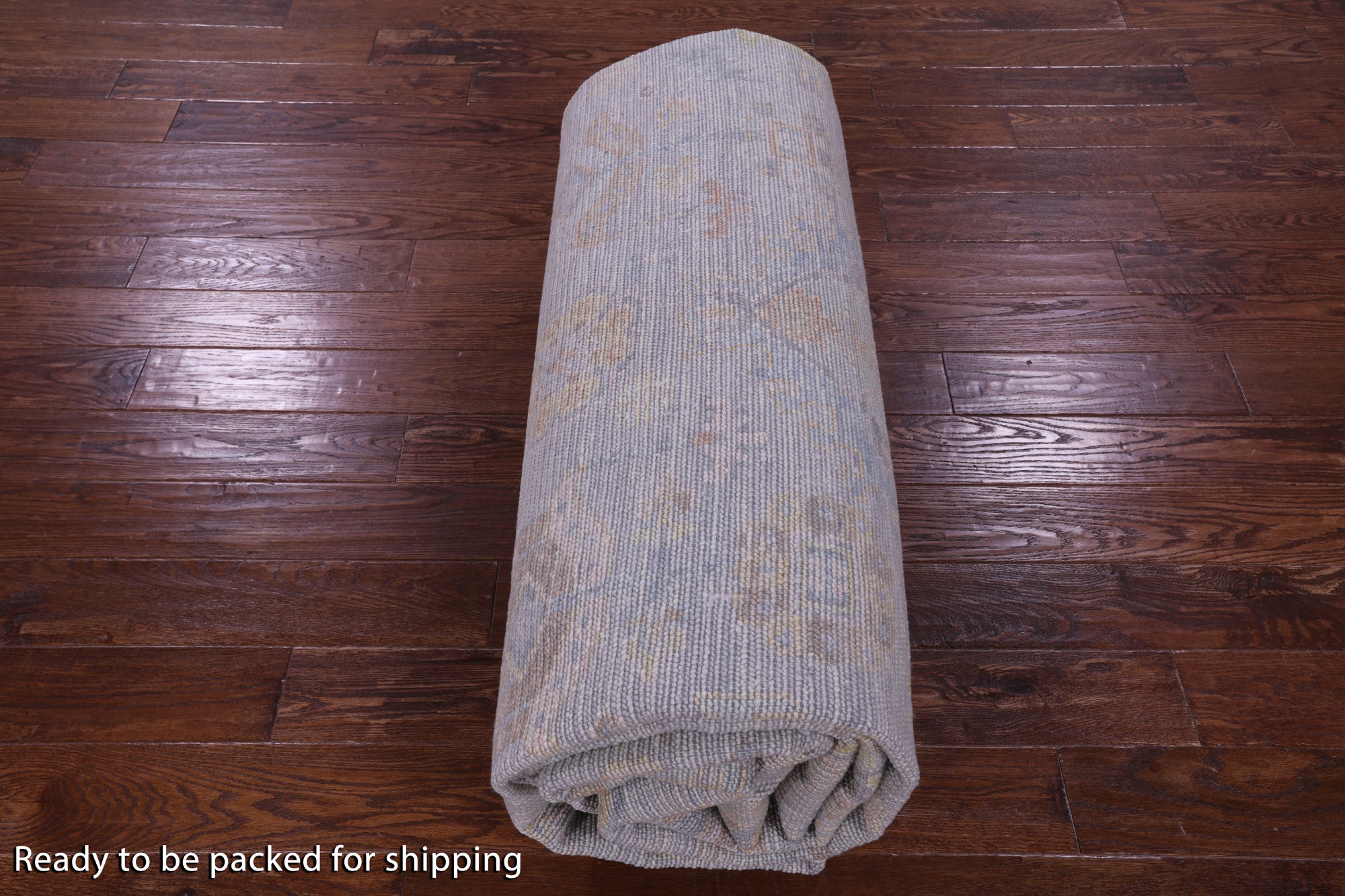 Silver Persian Fine Serapi Hand Knotted Wool Rug - 10' 4" X 13' 11" - Golden Nile