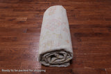 SUPER SALE Ivory Turkish Oushak Hand Knotted Wool Rug - 9' 10" X 14' 2"