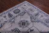 Grey Turkish Oushak Hand Knotted Wool Rug - 10' 3" X 14' 1" - Golden Nile