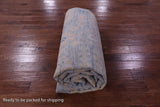 Grey Turkish Oushak Hand Knotted Wool Rug - 10' 0" X 13' 10" - Golden Nile