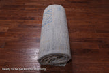 Silver Tribal Persian Gabbeh Handmade Wool Rug - 10' 3" X 14' 2"
