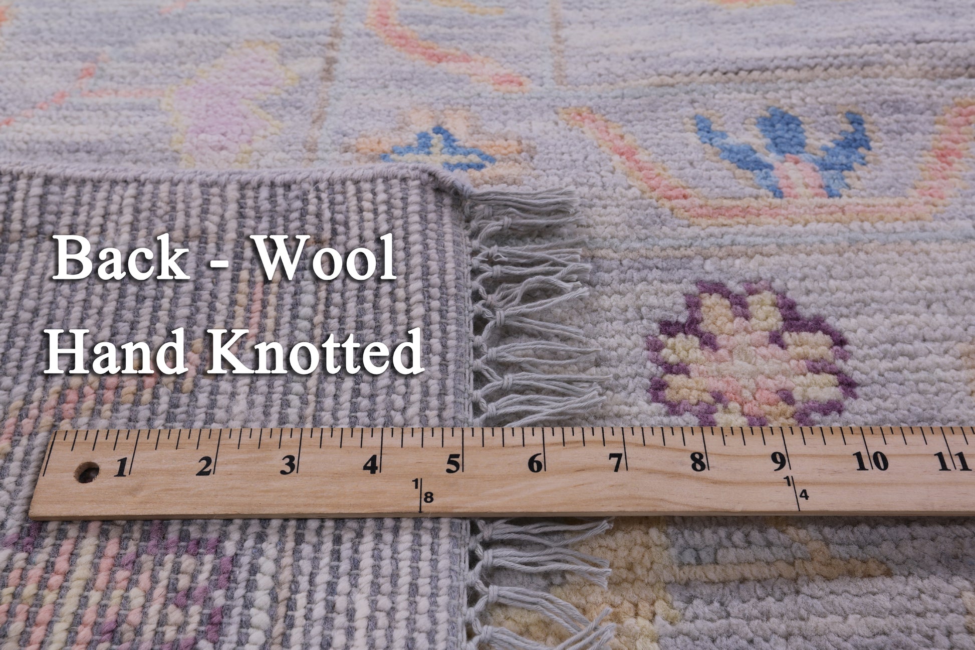 Grey Turkish Oushak Hand Knotted Wool Rug - 10' 3" X 13' 10" - Golden Nile