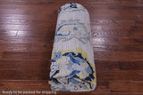 Grey Turkish Oushak Hand Knotted Wool Rug - 9' 11" X 13' 11" - Golden Nile