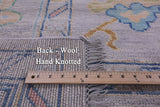 Turkish Oushak Hand Knotted Wool Rug - 10' 2" X 13' 11" - Golden Nile