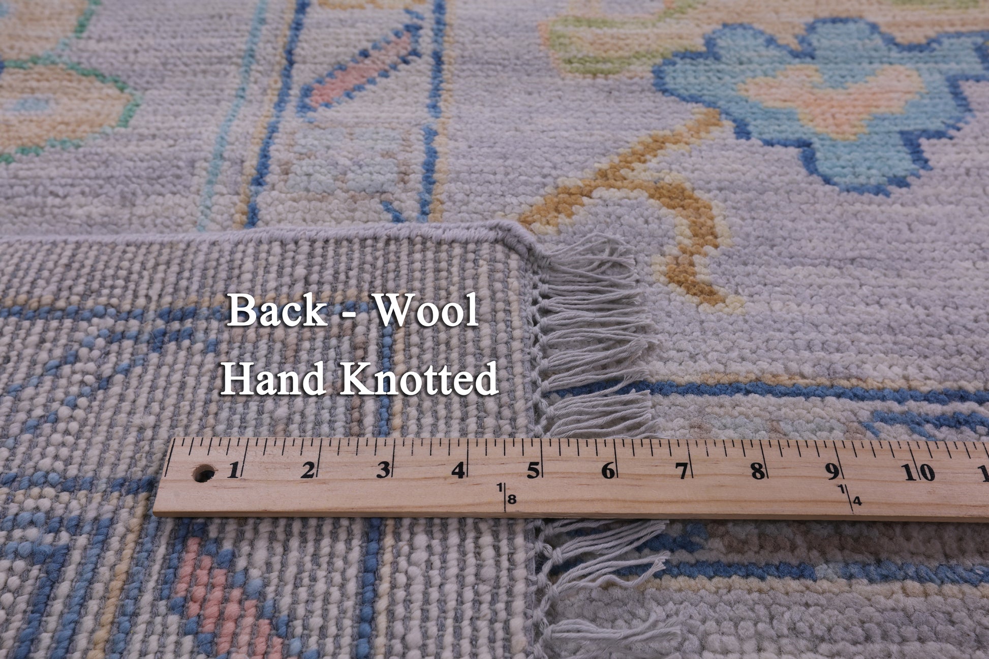 Turkish Oushak Hand Knotted Wool Rug - 10' 2" X 13' 11" - Golden Nile