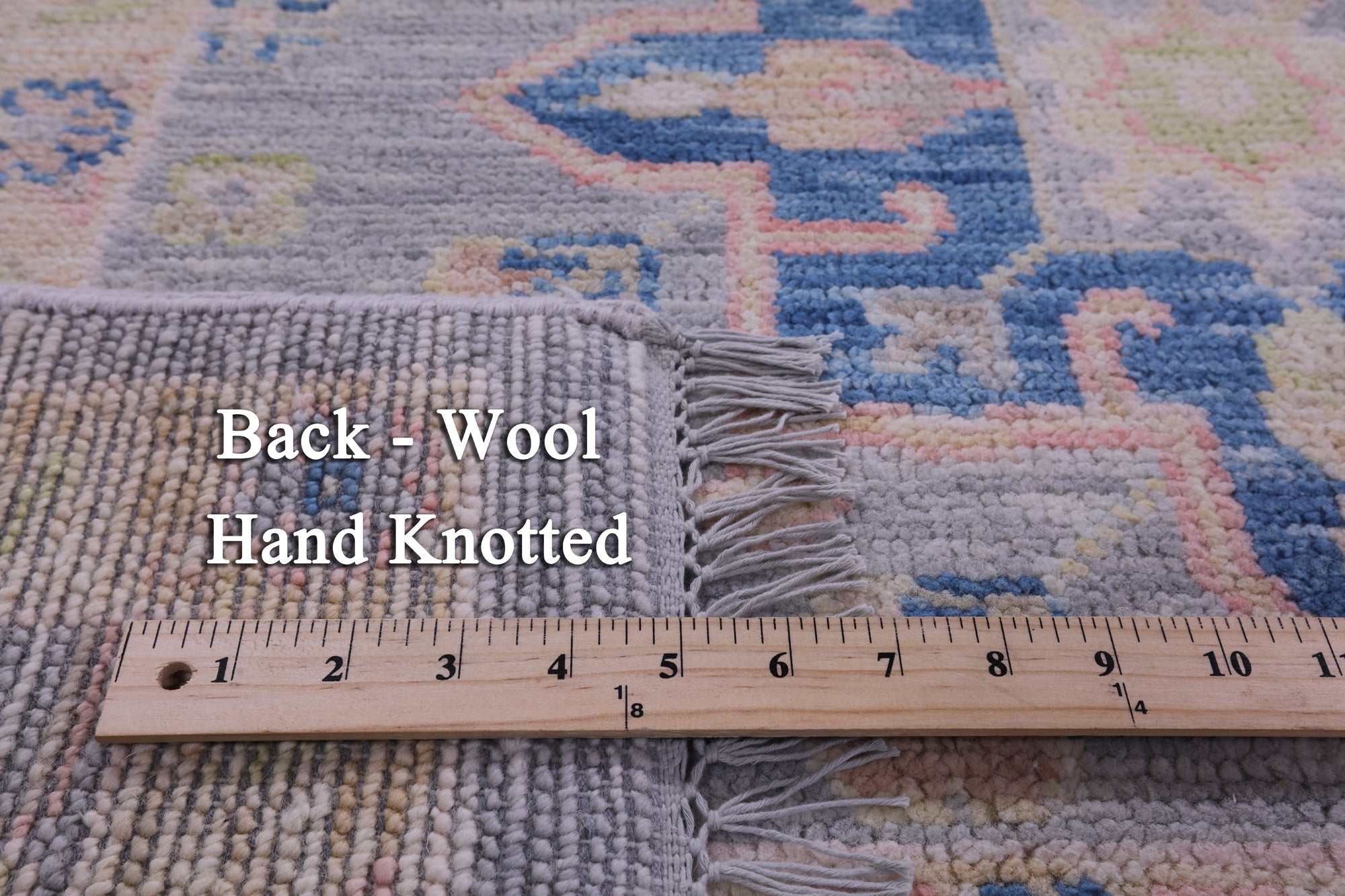 Grey Persian Fine Serapi Hand Knotted Wool Rug - 10' 2" X 13' 11" - Golden Nile