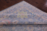 Grey Persian Fine Serapi Hand Knotted Wool Rug - 10' 2" X 13' 11" - Golden Nile