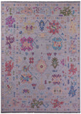 Grey Turkish Oushak Handmade Wool Rug - 10' 4" X 14' 0" - Golden Nile
