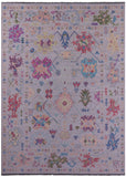 Grey Turkish Oushak Handmade Wool Rug - 10' 4" X 14' 0" - Golden Nile