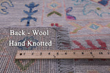 Grey Turkish Oushak Handmade Wool Rug - 10' 4" X 14' 0" - Golden Nile