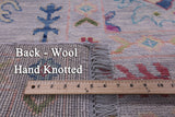 Grey Turkish Oushak Handmade Wool Rug - 10' 4" X 14' 0" - Golden Nile