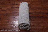 SUPER SALE Silver Square Turkish Oushak Hand Knotted Wool Rug - 10' 3" X 10' 3"
