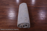 Silver Square Turkish Oushak Hand Knotted Wool Rug - 10' 3" X 10' 3" - Golden Nile