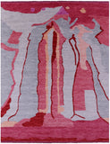 Tribal Moroccan Handmade Wool Rug - 9' 2" X 11' 11" - Golden Nile