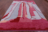 Tribal Moroccan Handmade Wool Rug - 9' 2" X 11' 11" - Golden Nile
