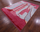Tribal Moroccan Handmade Wool Rug - 9' 2" X 11' 11" - Golden Nile