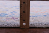 Grey Turkish Oushak Handmade Wool Rug - 9' 2" X 11' 10" - Golden Nile