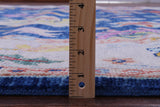 Blue Turkish Oushak Handmade Wool Rug - 9' 2" X 11' 11" - Golden Nile