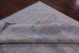 Tribal Moroccan Hand Knotted Wool Rug - 9' 2" X 11' 8" - Golden Nile