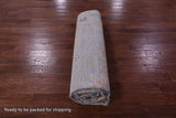 Silver Turkish Oushak Hand Knotted Wool Rug - 9' 2" X 12' 0" - Golden Nile
