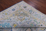Grey Persian Fine Serapi Handmade Wool Rug - 9' 2" X 12' 2" - Golden Nile