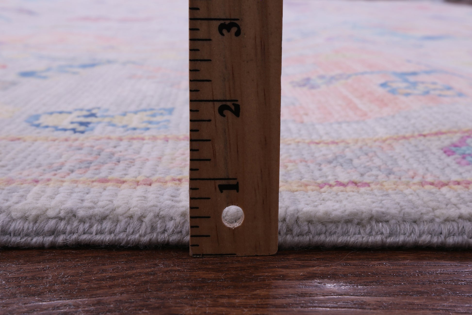 Grey Square Turkish Oushak Hand Knotted Wool Rug - 9' 0" X 9' 1" - Golden Nile