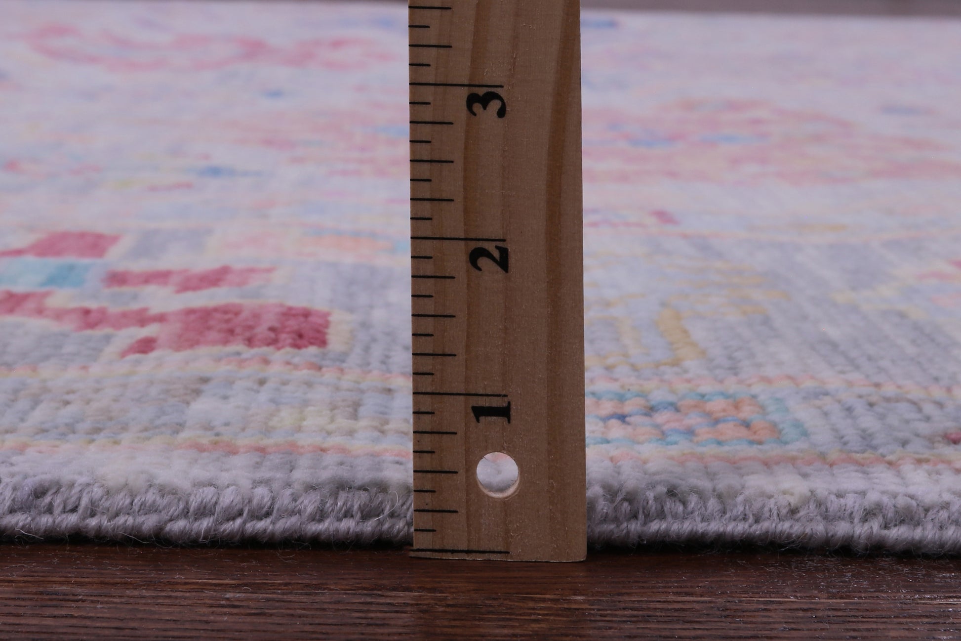 Grey Square Turkish Oushak Handmade Wool Rug - 9' 2" X 9' 4" - Golden Nile