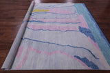 Square Tribal Moroccan Hand Knotted Wool Rug - 8' 1" X 8' 1" - Golden Nile