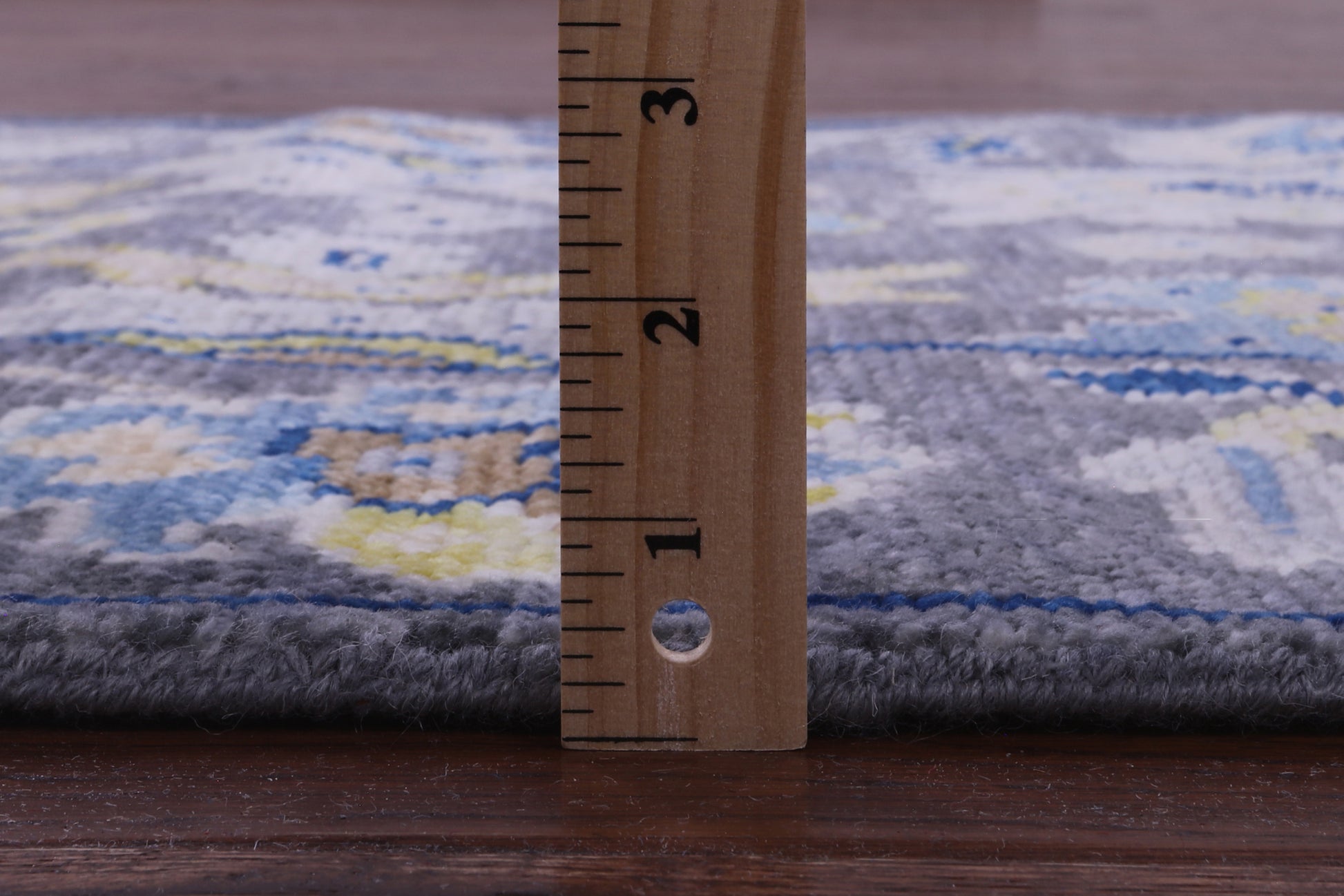 Grey Turkish Oushak Hand Knotted Wool Runner Rug - 2' 9" X 7' 7" - Golden Nile