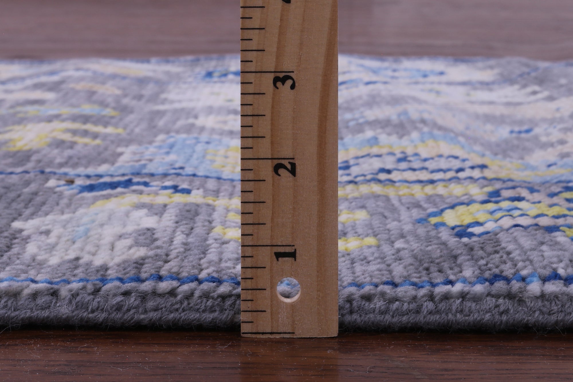 Grey Turkish Oushak Hand Knotted Wool Runner Rug - 2' 9" X 7' 9" - Golden Nile