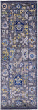 Grey Turkish Oushak Hand Knotted Wool Runner Rug - 2' 9" X 7' 9" - Golden Nile