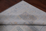 Silver Tribal Persian Gabbeh Hand Knotted Wool Rug - 8' 0" X 16' 4"
