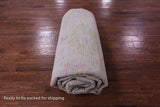 Ivory Turkish Oushak Hand Knotted Wool Rug - 9' 10" X 13' 8" - Golden Nile
